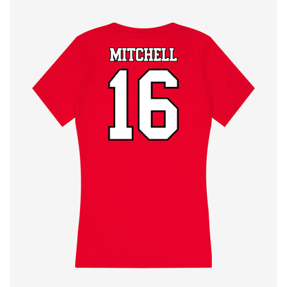 Maryland - NCAA Women's Field Hockey : Lily Mitchell - Women's V-Neck T-Shirt-1