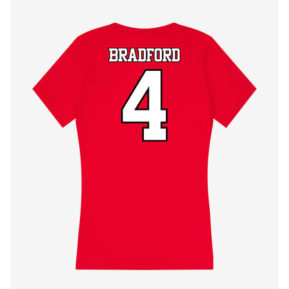 Maryland - NCAA Women's Field Hockey : Maci Bradford - Women's V-Neck T-Shirt-1