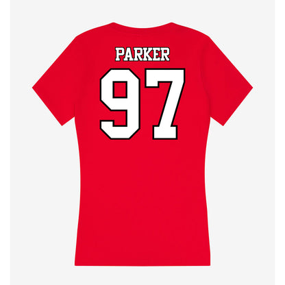Maryland - undefined : Jayvon Parker - Women's V-Neck T-Shirt-1