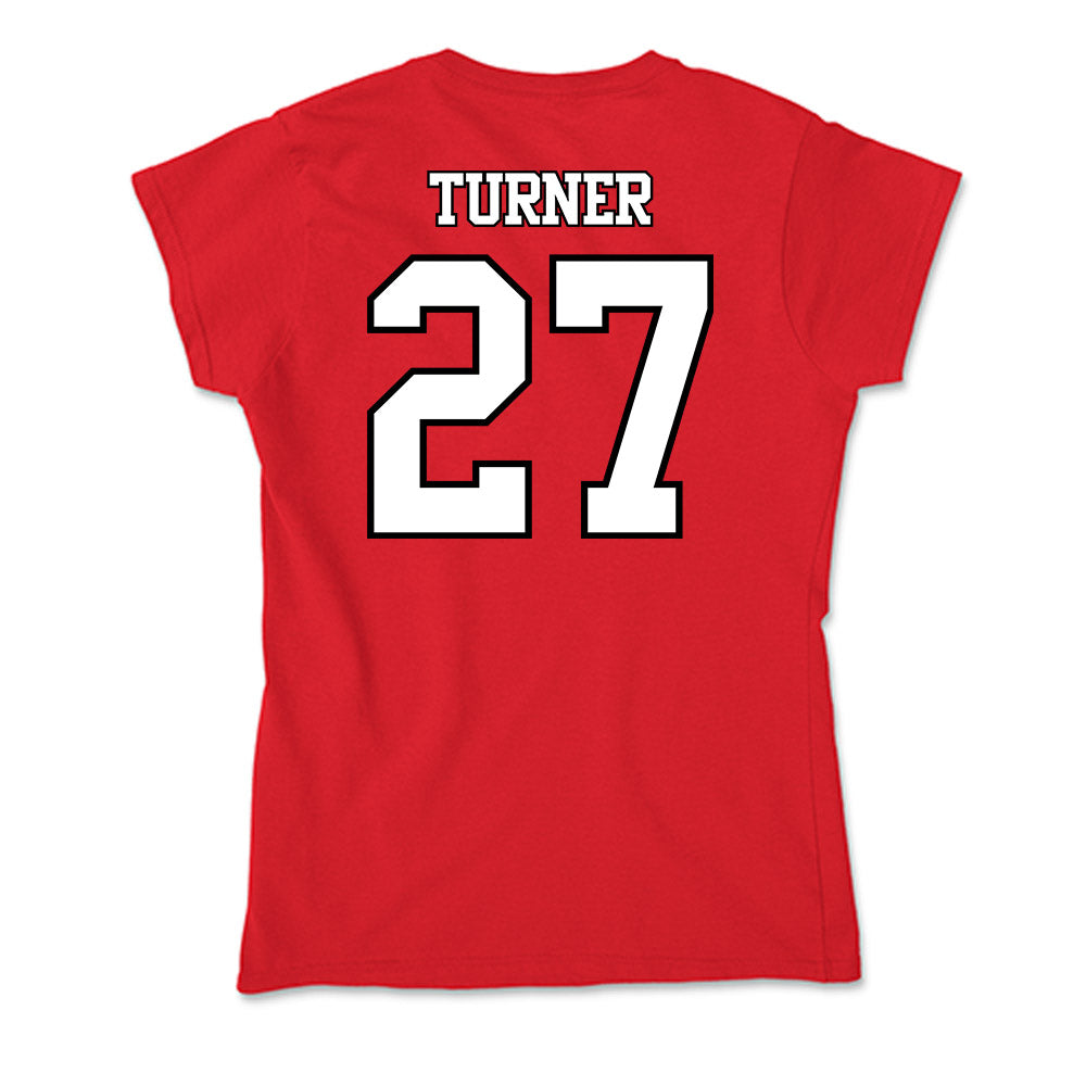 Maryland - NCAA Softball : Logan Turner - Soft Style Women’s T-Shirt-1
