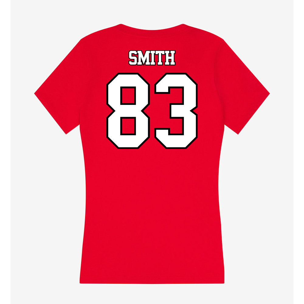 Maryland - NCAA Football : Emerson Smith - Women's V-Neck T-Shirt-1