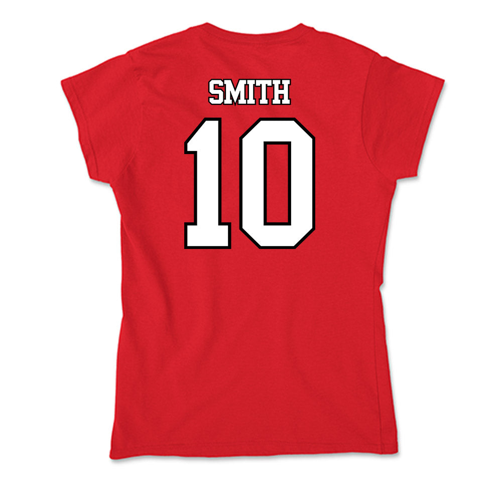 Maryland - NCAA Football : Zymear Smith - Soft Style Women’s T-Shirt-1