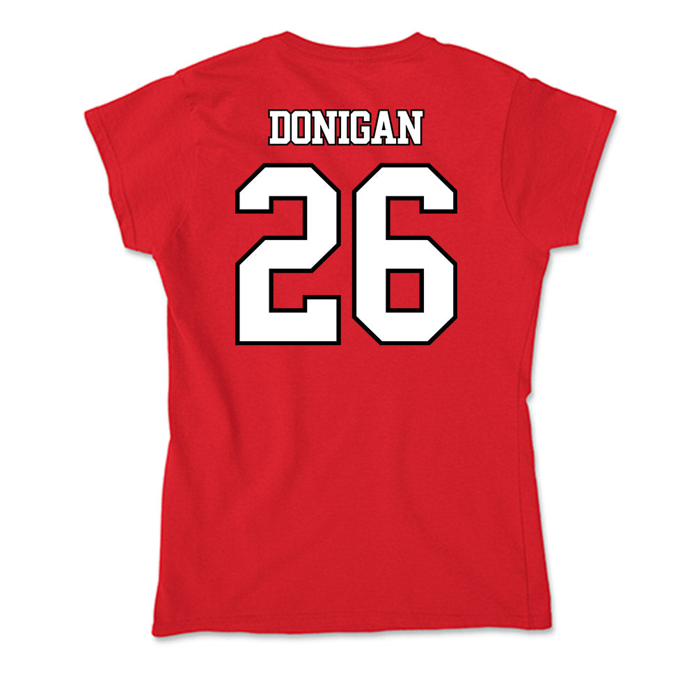 Maryland - NCAA Baseball : Steven Donigan - Soft Style Women’s T-Shirt-1