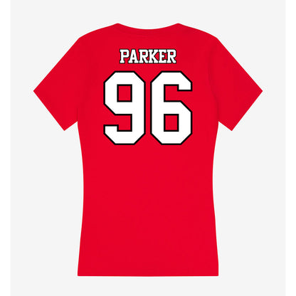 Maryland - NCAA Football : Jayvon Parker - Women's V-Neck T-Shirt-1