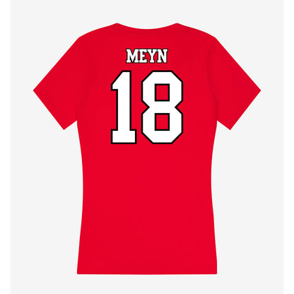 Maryland - NCAA Women's Lacrosse : Ava Meyn - Women's V-Neck T-Shirt-1