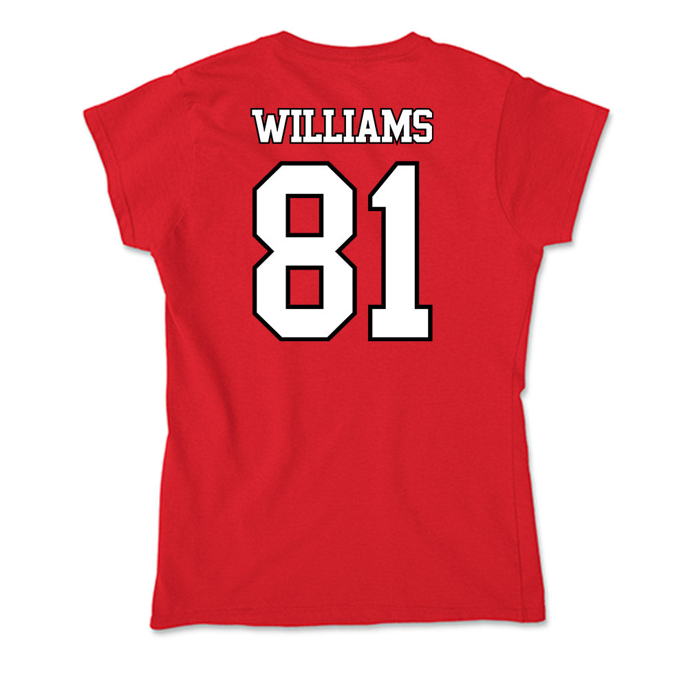 Maryland - NCAA Football : Javonte Williams - Soft Style Women’s T-Shirt-1