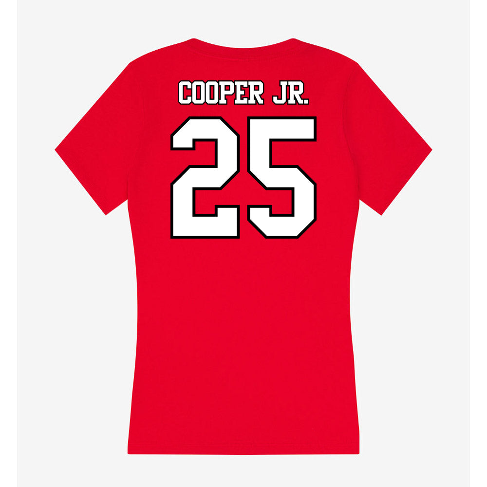 Maryland - NCAA Football : Ricardo Cooper Jr. - Women's V-Neck T-Shirt-1