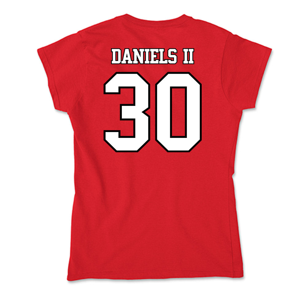 Maryland - NCAA Football : Travares Daniels II - Soft Style Women’s T-Shirt-1