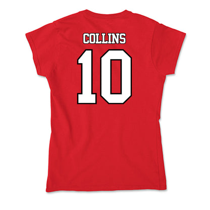 Maryland - Men's Basketball Alumni : Andre Collins - Soft Style Women’s T-Shirt-1