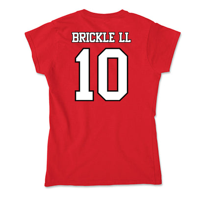Maryland - NCAA Football : Cam Brickle ll - Soft Style Women’s T-Shirt-1