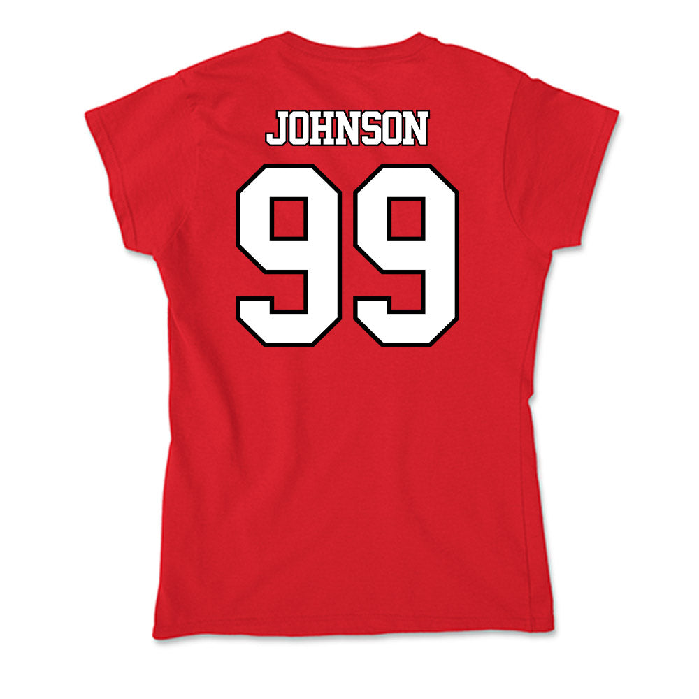 Maryland - NCAA Football : Lavon Johnson - Soft Style Women’s T-Shirt-1
