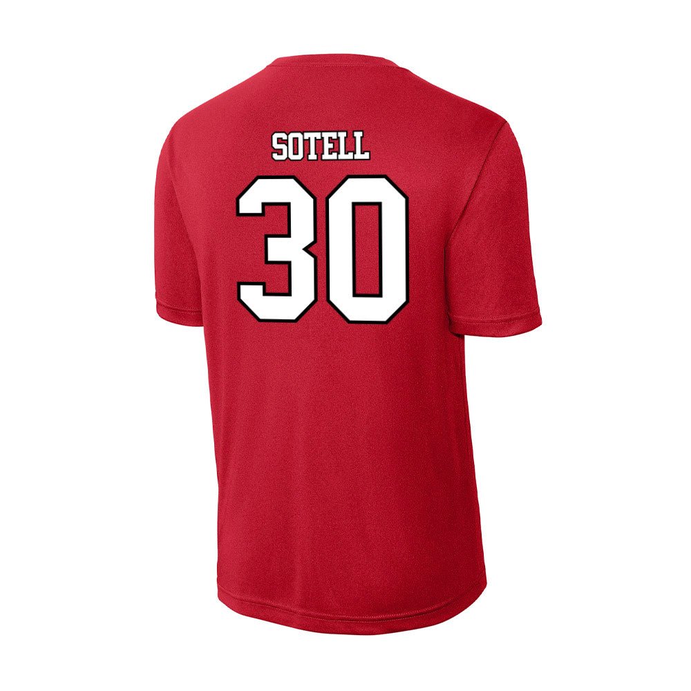 Maryland - NCAA Men's Basketball : Lukas Sotell - Activewear T-Shirt-1