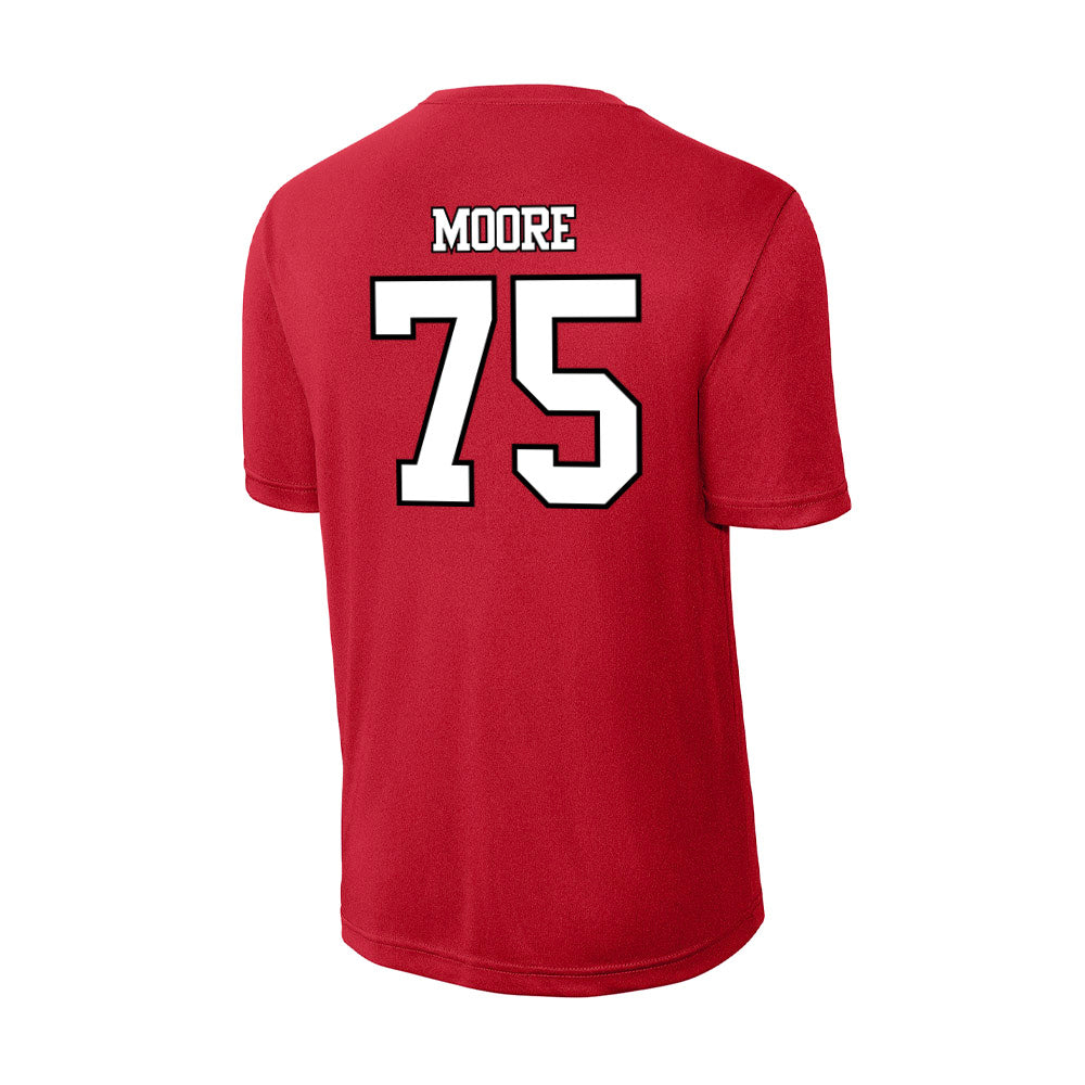 Maryland - NCAA Football : Dayjon Moore - Activewear T-Shirt-1