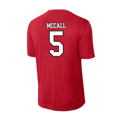 Maryland - Men's Basketball Alumni : Calvin McCall - Activewear T-Shirt-1