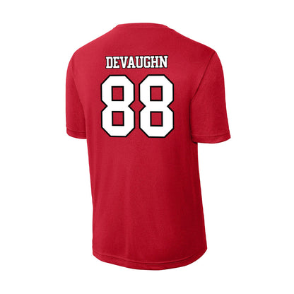 Maryland - NCAA Football : Justin DeVaughn - Activewear T-Shirt-1