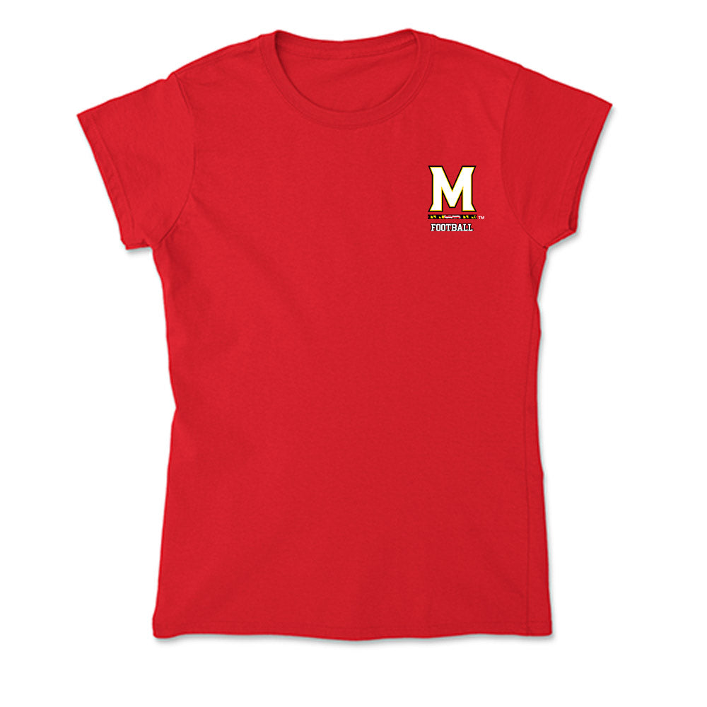 Maryland - NCAA Football : Zahir Cobb - Soft Style Women’s T-Shirt-0