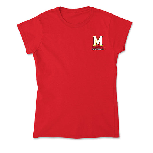 Maryland - Men's Basketball Alumni : Calvin McCall - Soft Style Women’s T-Shirt-0