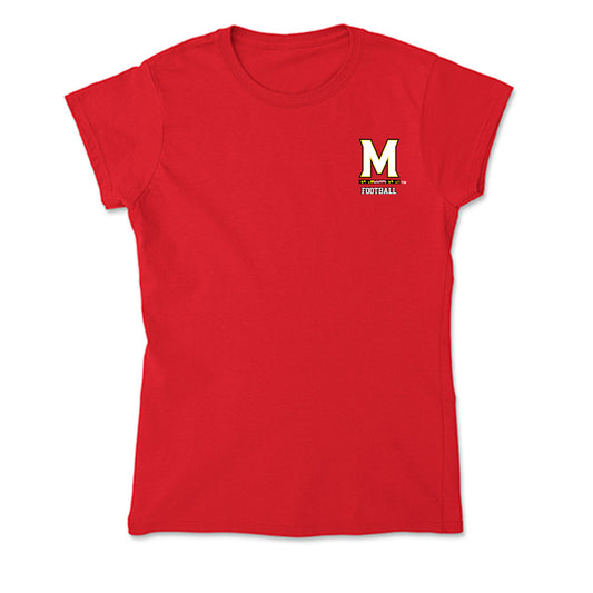 Maryland - NCAA Football : Daniel Leahy - Soft Style Women’s T-Shirt-0