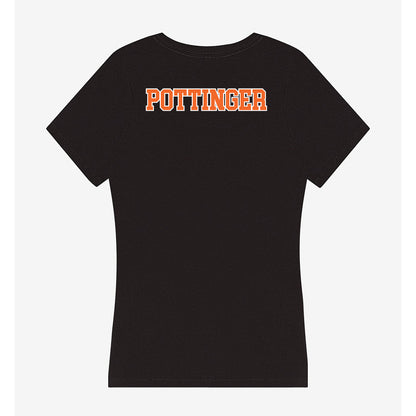 Clemson - NCAA Men's Track & Field : Brandon Pottinger - Women's V-Neck T-Shirt-1