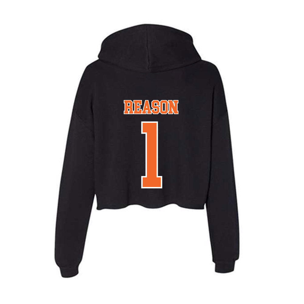 Clemson - NCAA Women's Soccer : Nona Reason - Women's Crop Fleece Hoodie-1