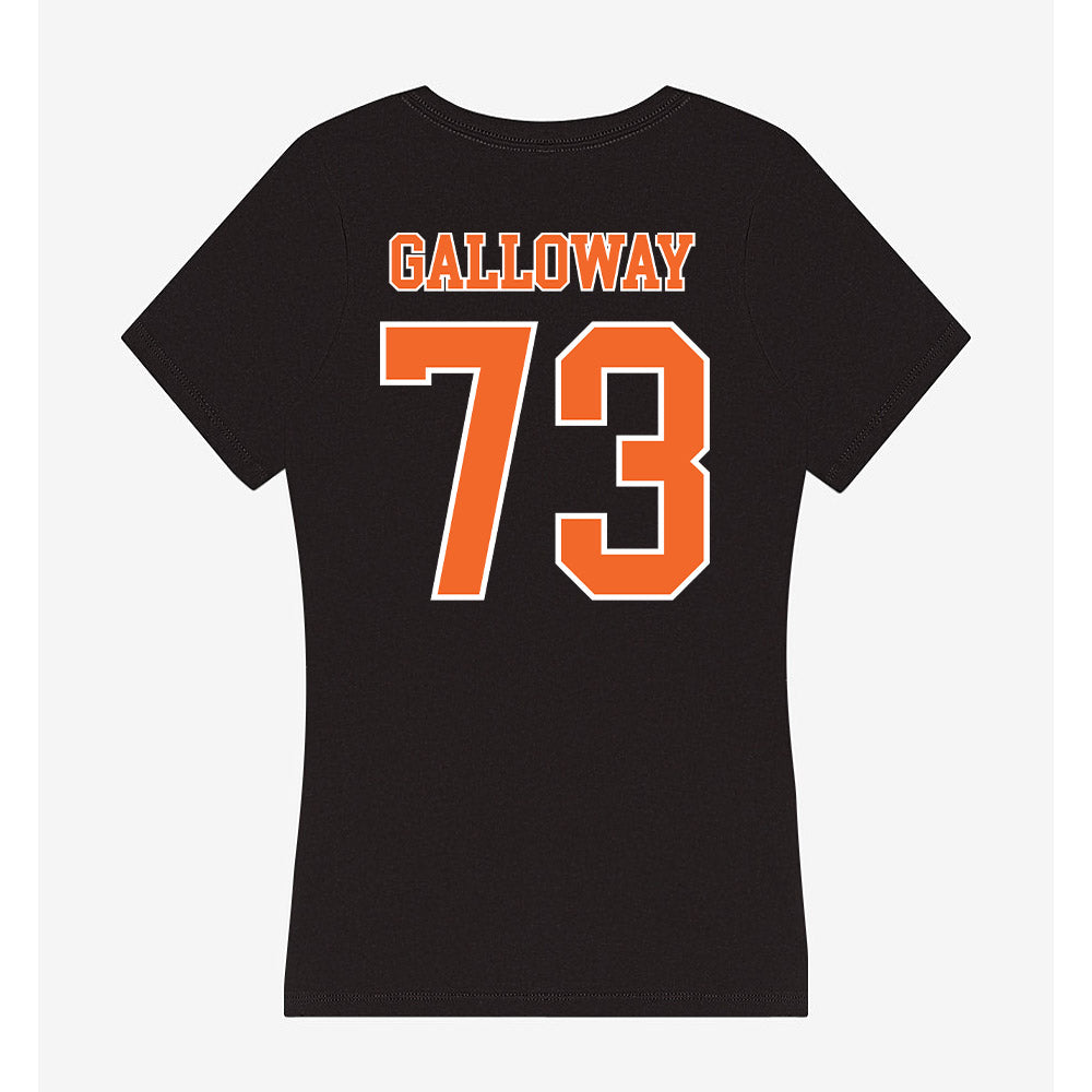Clemson - NCAA Football : Hayes Galloway - Women's V-Neck T-Shirt-1