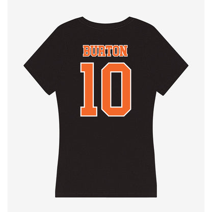 Clemson - NCAA Softball : Riley Burton - Women's V-Neck T-Shirt-1