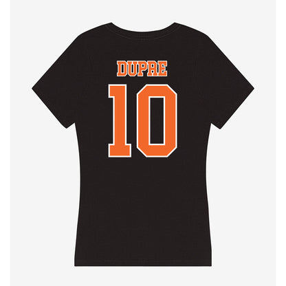 Clemson - NCAA Women's Soccer : Sierra Dupre - Women's V-Neck T-Shirt-1