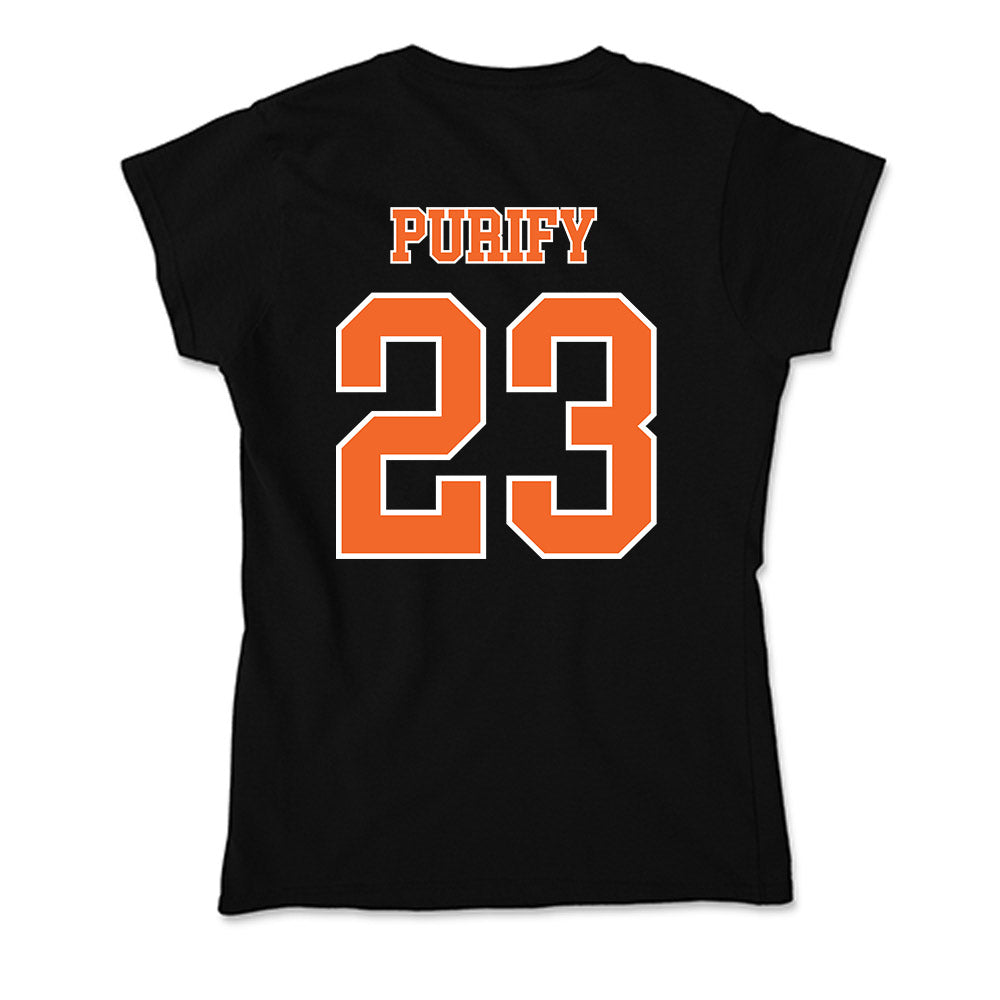 Clemson - NCAA Baseball : Jarren Purify - Soft Style Women’s T-Shirt-1