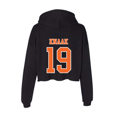 Clemson - NCAA Baseball : Aidan Knaak - Women's Crop Fleece Hoodie-1