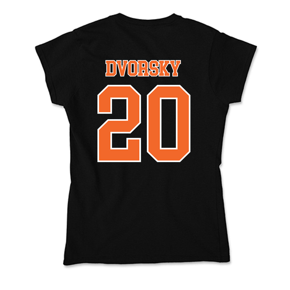 Clemson - NCAA Baseball : Nathan Dvorsky - Soft Style Women’s T-Shirt-1
