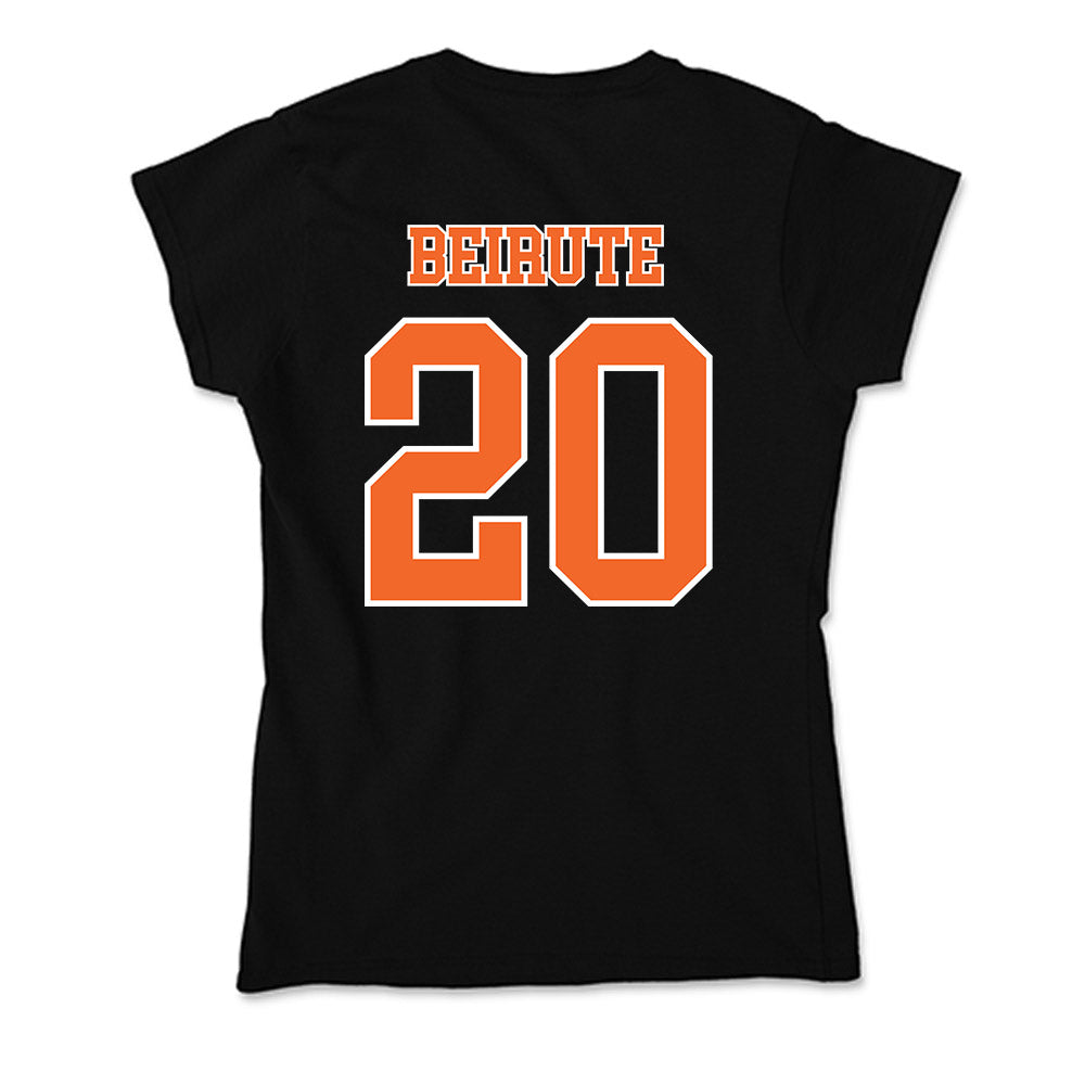 Clemson - NCAA Men's Soccer : Andres Beirute - Soft Style Women’s T-Shirt-1