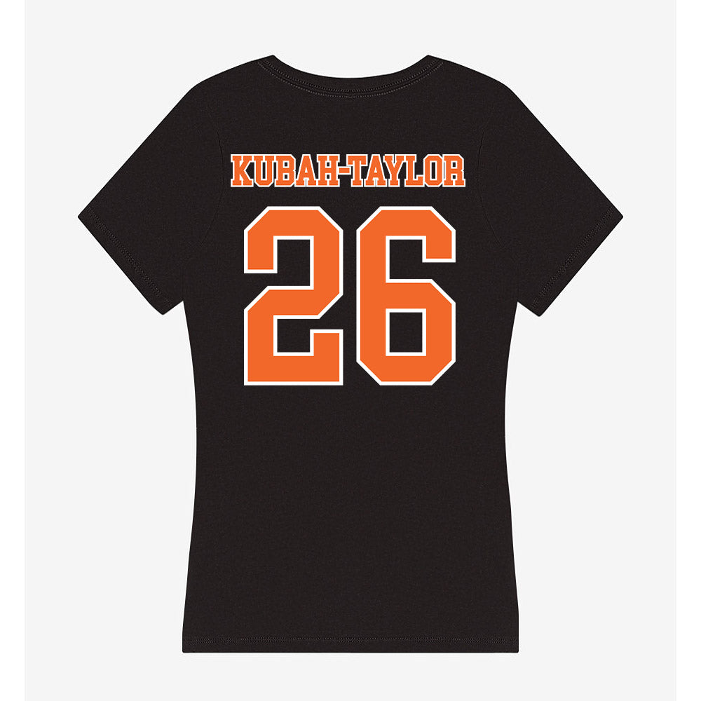 Clemson - NCAA Football : C.J. Kubah-Taylor - Women's V-Neck T-Shirt-1