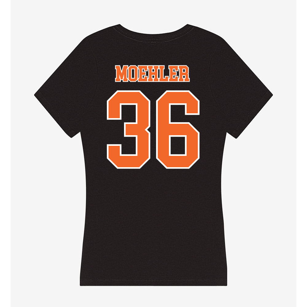 Clemson - NCAA Baseball : Dane Moehler - Women's V-Neck T-Shirt-1
