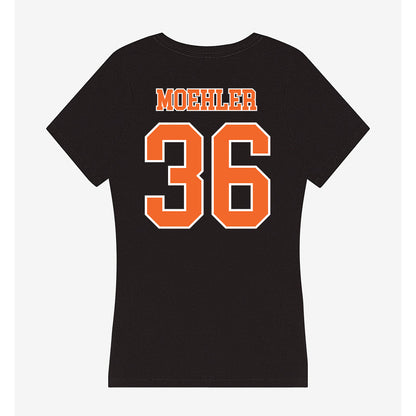 Clemson - NCAA Baseball : Dane Moehler - Women's V-Neck T-Shirt-1