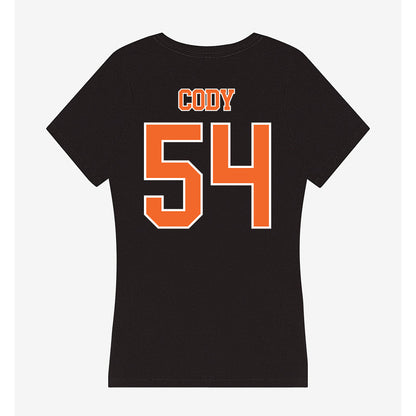 Clemson - NCAA Football : Kam Cody - Women's V-Neck T-Shirt-1