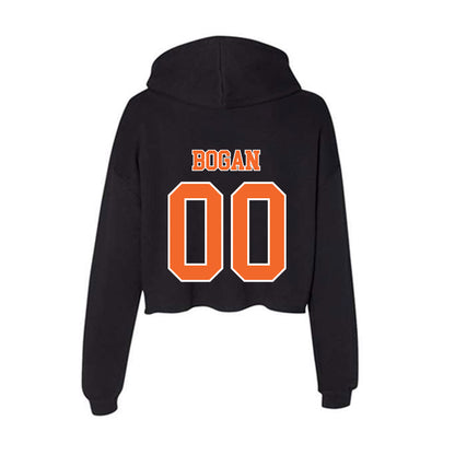 Clemson - NCAA Women's Lacrosse : Anna Bogan - Women's Crop Fleece Hoodie-1