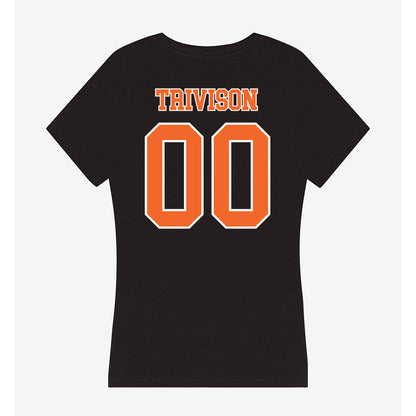 Clemson - NCAA Baseball : Ethan Trivison - Women's V-Neck T-Shirt-1