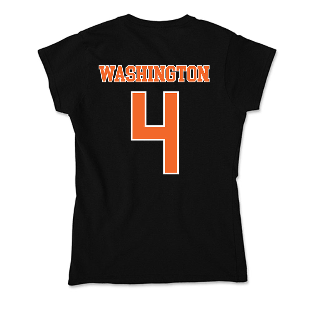 Clemson - NCAA Women's Volleyball : Brianna Washington - Soft Style Women’s T-Shirt-1