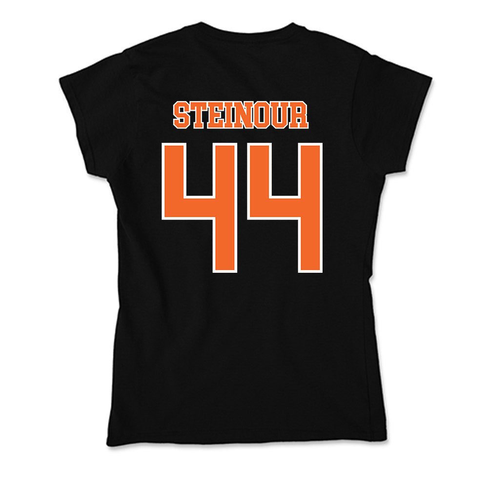 Clemson - NCAA Men's Basketball : Trent Steinour - Soft Style Women’s T-Shirt-1