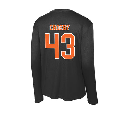 Clemson - NCAA Softball : Keira Crosby - Activewear Long Sleeve T-Shirt-1