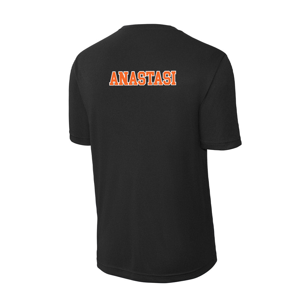 Clemson - NCAA Women's Gymnastics : Paige Anastasi - Activewear T-Shirt-1