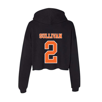Clemson - NCAA Baseball : Briggs SULLIVAN - Women's Crop Fleece Hoodie-1