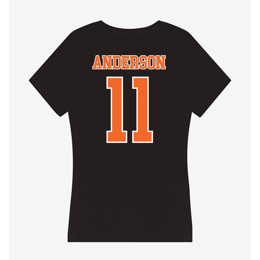 Clemson - NCAA Football : Polo Anderson - Women's V-Neck T-Shirt-1