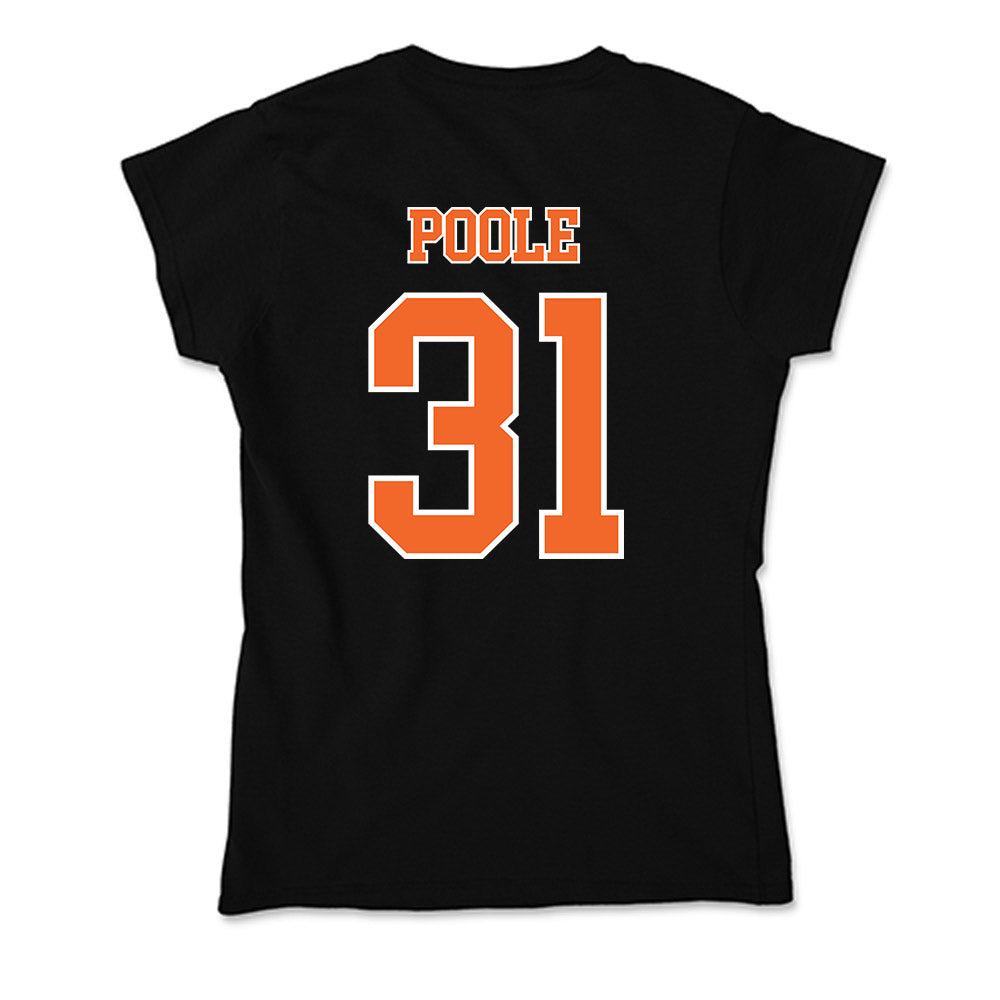 Clemson - NCAA Women's Basketball : Anya Poole - Soft Style Women’s T-Shirt-1