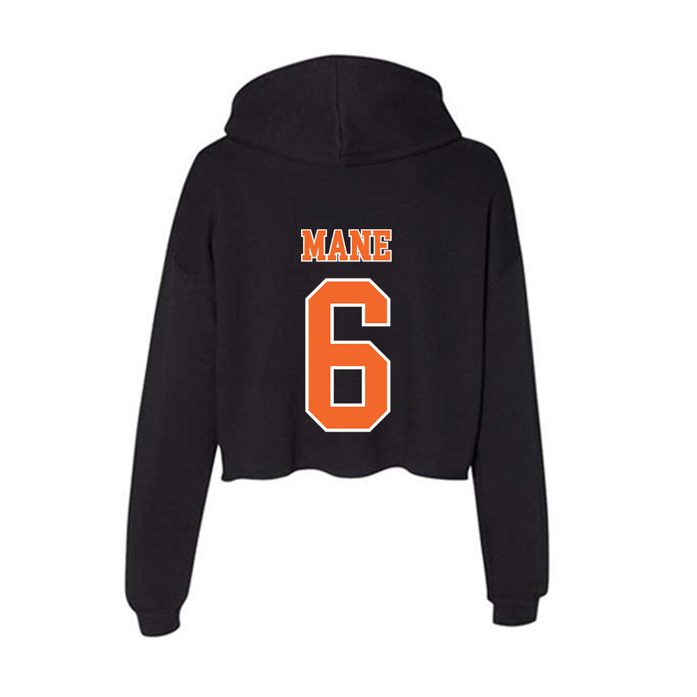 Clemson - NCAA Men's Soccer : Abdou Mane - Women's Crop Fleece Hoodie-1