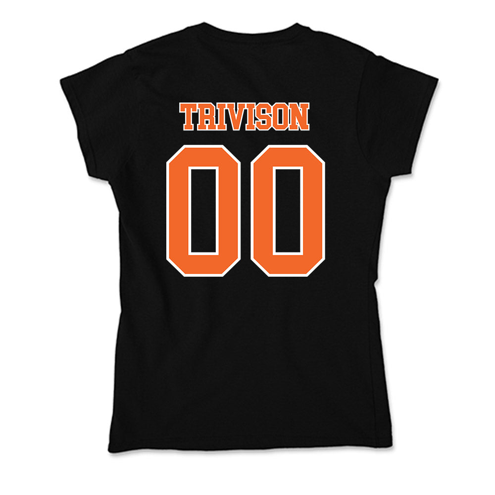 Clemson - NCAA Baseball : Ethan Trivison - Soft Style Women’s T-Shirt-1
