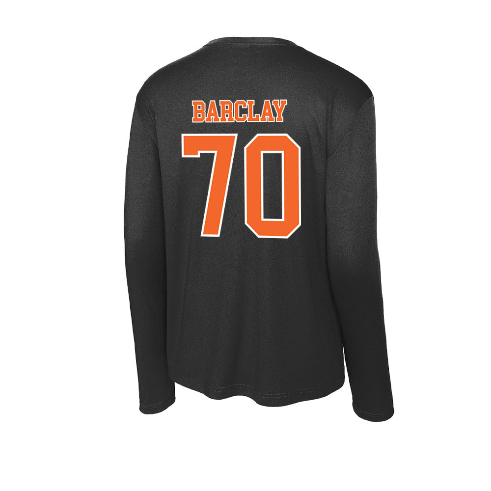 Clemson - NCAA Football : Chancellor Barclay - Activewear Long Sleeve T-Shirt-1