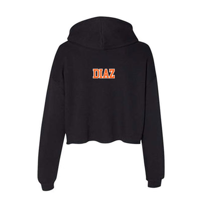 Clemson - NCAA Cheerleading : Tryniti Diaz - Women's Crop Fleece Hoodie-1