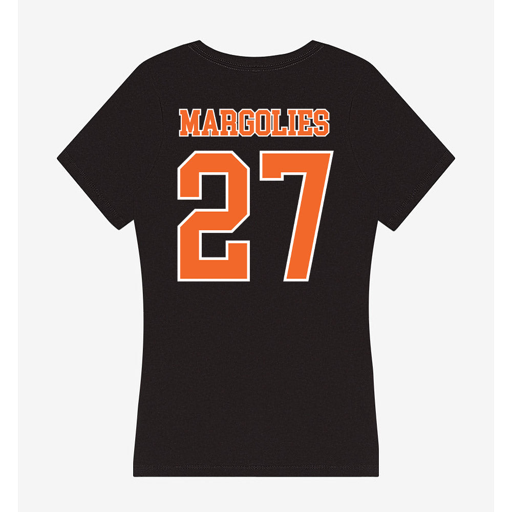 Clemson - NCAA Baseball : Dan Margolies - Women's V-Neck T-Shirt-1