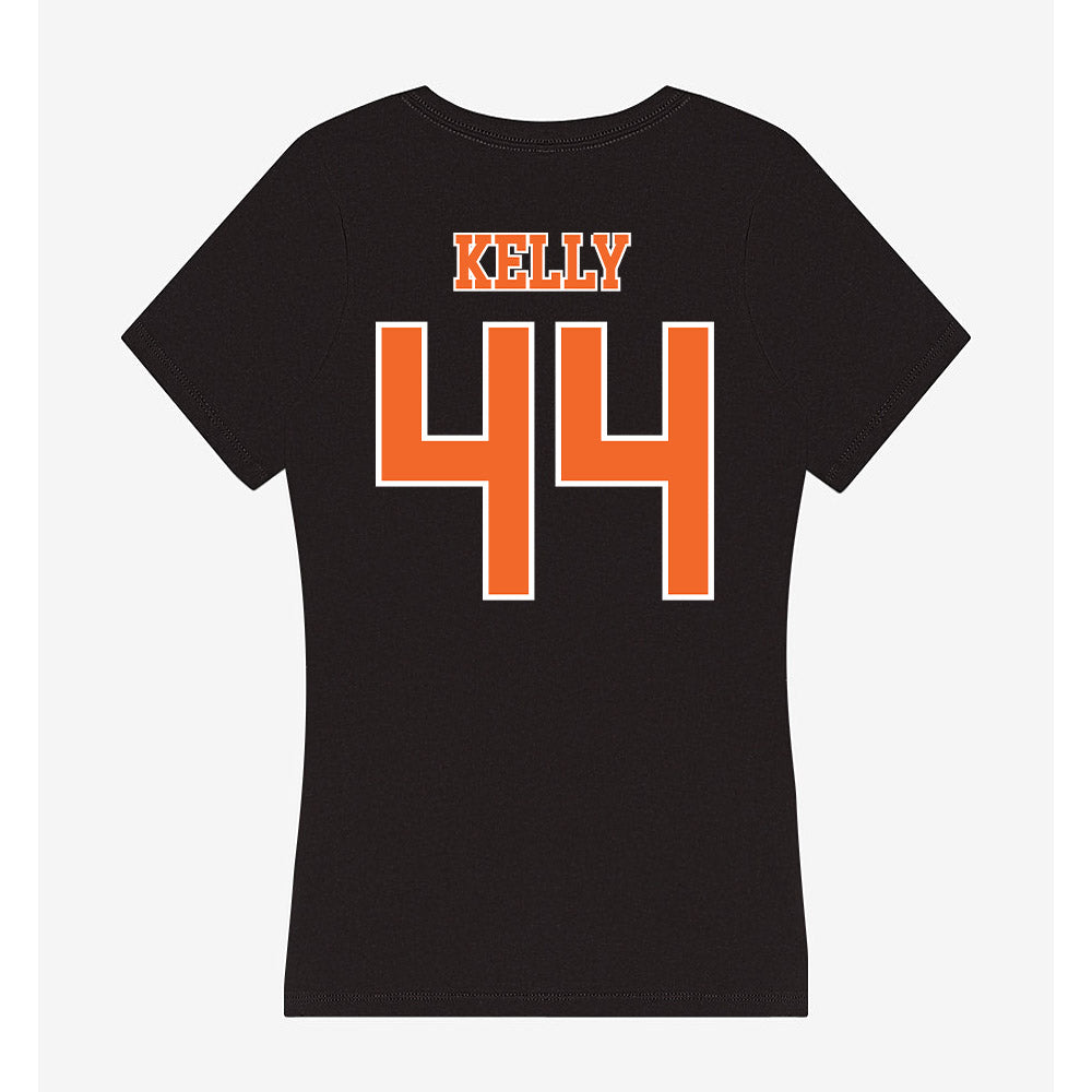 Clemson - NCAA Football : Kourtney Kelly - Women's V-Neck T-Shirt-1
